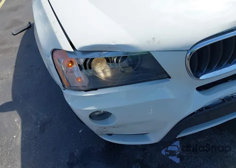 2013 BMW X3 xDrive28I из США, поврежденный, VIN 5UXWX9C5XD0A14822